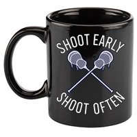 Lax Lacrosse Long Sleeve 11oz C Handle Ceramic Mug