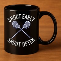 Lax Lacrosse Long Sleeve 11oz C Handle Ceramic Mug