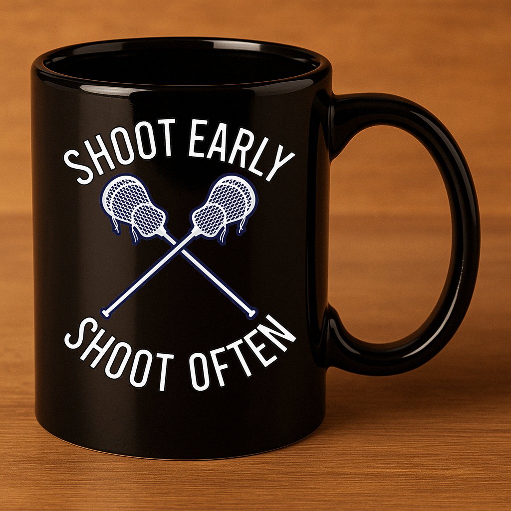 Lax Lacrosse Long Sleeve 11oz C Handle Ceramic Mug