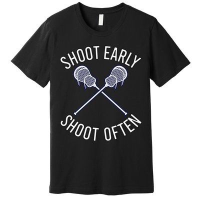 Lax Lacrosse Long Sleeve Premium T-Shirt