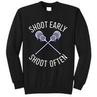 Lax Lacrosse Long Sleeve Tall Sweatshirt