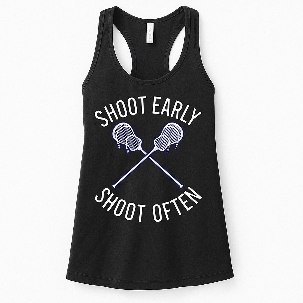 Lax Lacrosse Long Sleeve Womens Tank Top