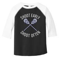 Lax Lacrosse Long Sleeve Toddler Fine Jersey T-Shirt