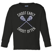 Lax Lacrosse Long Sleeve Toddler Long Sleeve Shirt