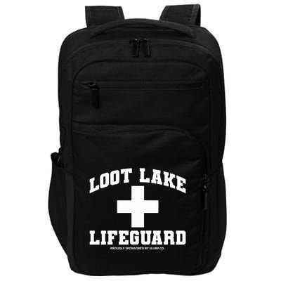 Look Lake Lifeguard Proudly Sponsored By Slurp Co Impact Tech Backpack