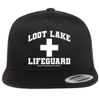 Look Lake Lifeguard Proudly Sponsored By Slurp Co Flatbill Hat