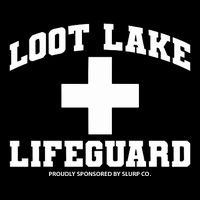 Look Lake Lifeguard Proudly Sponsored By Slurp Co Flatbill Hat