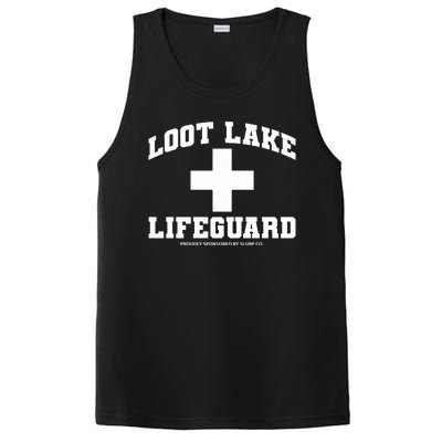 Look Lake Lifeguard Proudly Sponsored By Slurp Co PosiCharge Competitor Tank