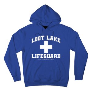 Look Lake Lifeguard Proudly Sponsored By Slurp Co Hoodie