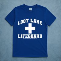 Look Lake Lifeguard Proudly Sponsored By Slurp Co T-Shirt