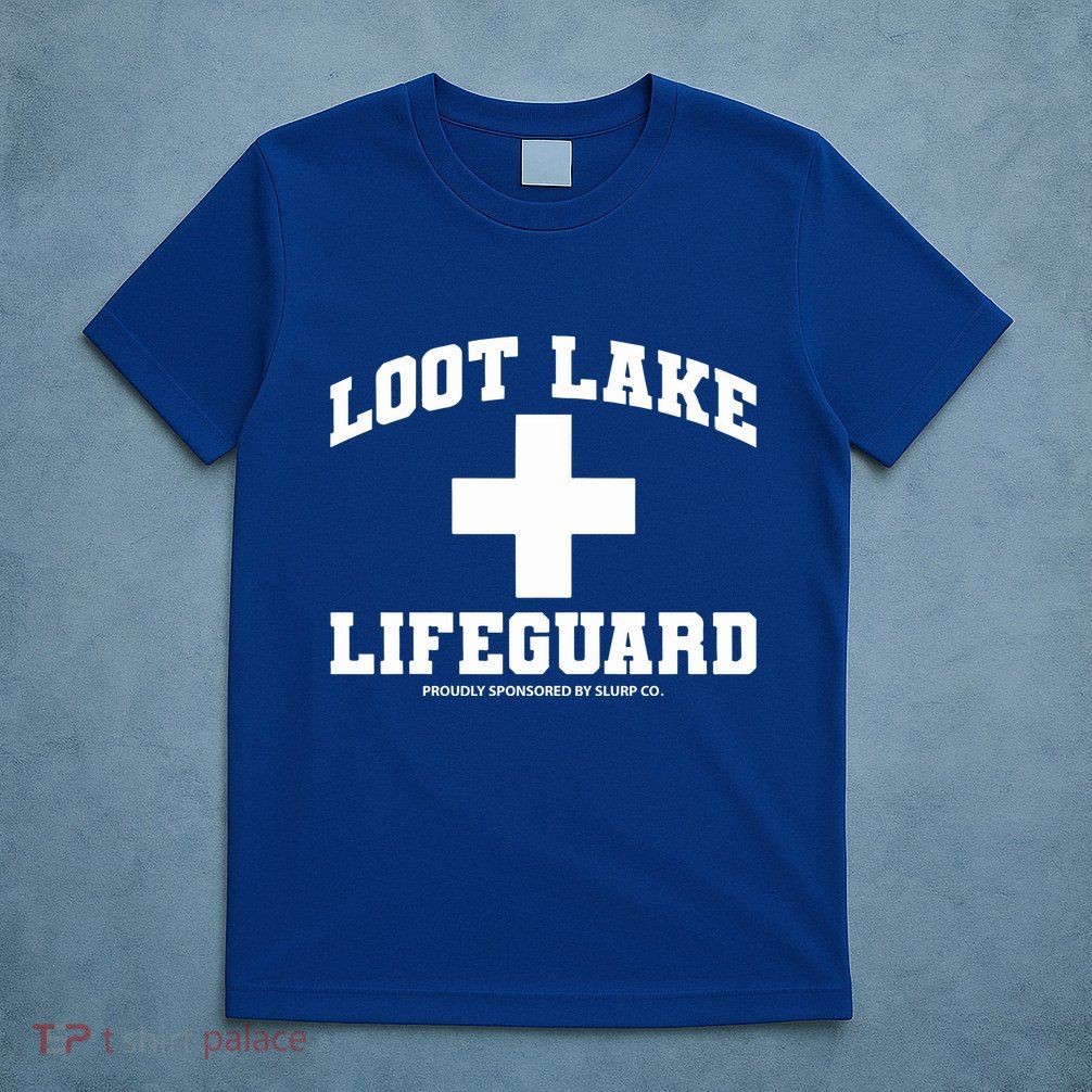 Look Lake Lifeguard Proudly Sponsored By Slurp Co T-Shirt
