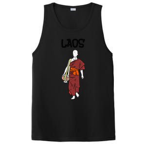 Laos Lao Laotian Proud Pray Prayer Monk Buddhist Buddha Cool Gift PosiCharge Competitor Tank