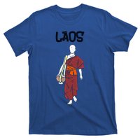 Laos Lao Laotian Proud Pray Prayer Monk Buddhist Buddha Cool Gift T-Shirt