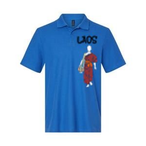 Laos Lao Laotian Proud Pray Prayer Monk Buddhist Buddha Cool Gift Softstyle Adult Sport Polo