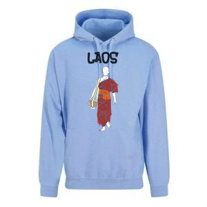 Laos Lao Laotian Proud Pray Prayer Monk Buddhist Buddha Cool Gift Unisex Surf Hoodie