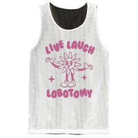 Live Laugh Lobotomy Vintage Cartoon Weird Mesh Reversible Basketball Jersey Tank