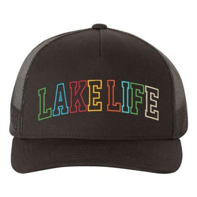 Lake Life Yupoong Adult 5-Panel Trucker Hat