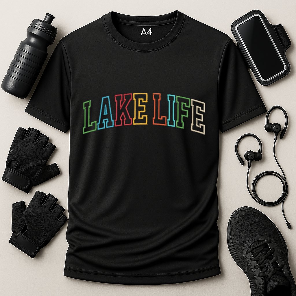Lake Life Cooling Performance Crew T-Shirt