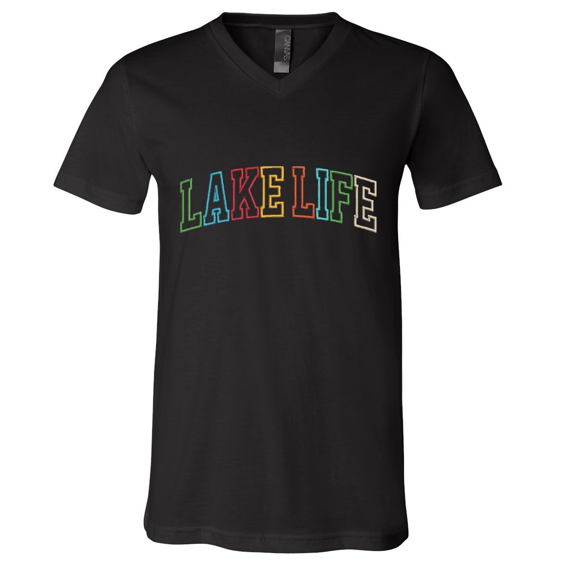 Lake Life V-Neck T-Shirt
