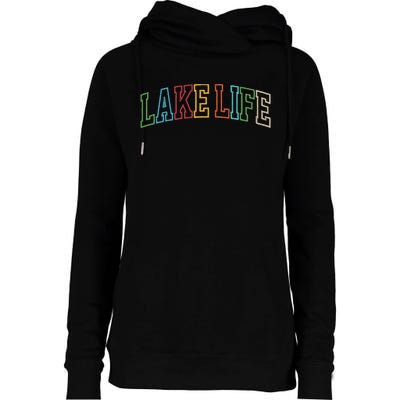 Lake Life Womens Funnel Neck Pullover Hood