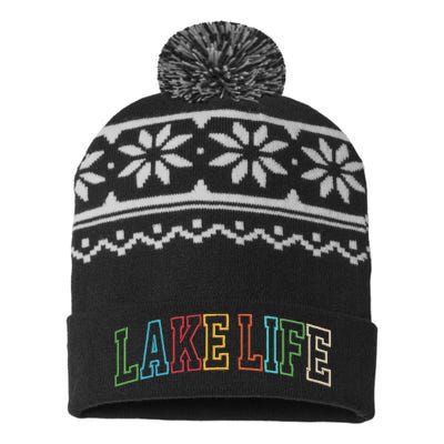 Lake Life USA-Made Snowflake Beanie