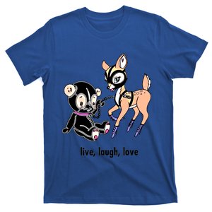 Live Laugh Love Beer Deer Gift T-Shirt