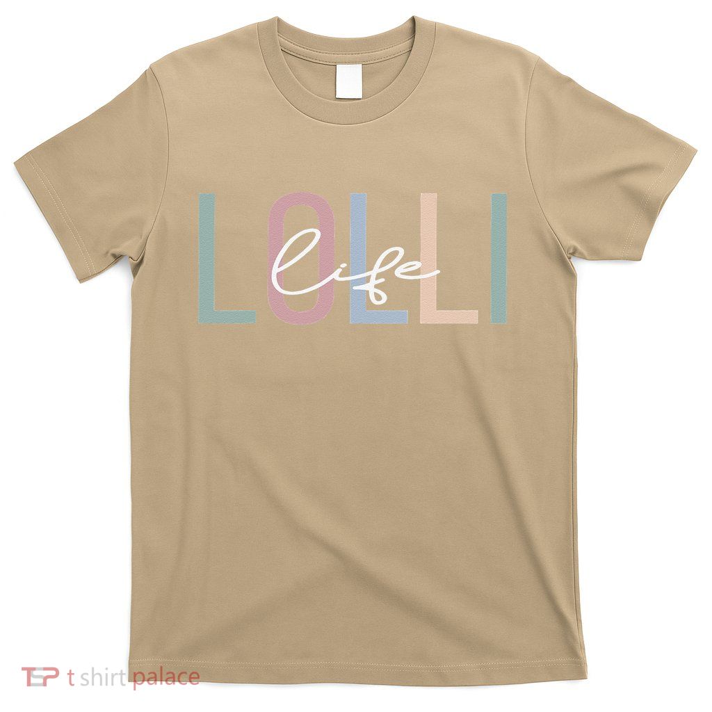Lolli Life Lolli Grandma Boho Lolli Grandmother T-Shirt