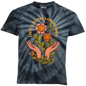 Live Laugh Lobotomy Kids Tie-Dye T-Shirt