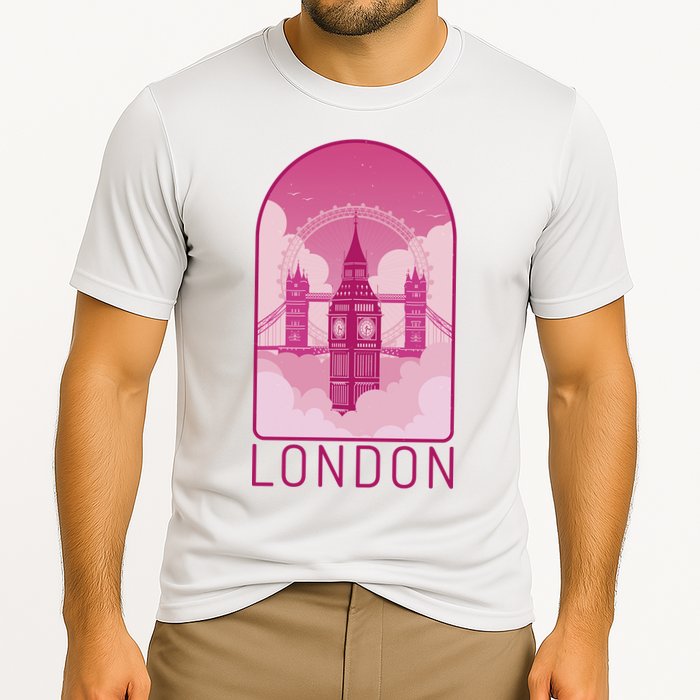 London Landmark Cooling Performance Crew T-Shirt