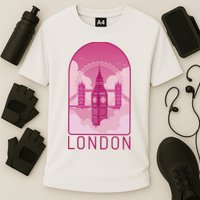 London Landmark Cooling Performance Crew T-Shirt