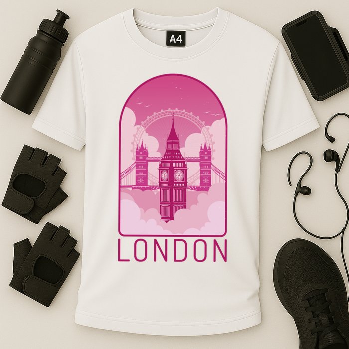 London Landmark Cooling Performance Crew T-Shirt