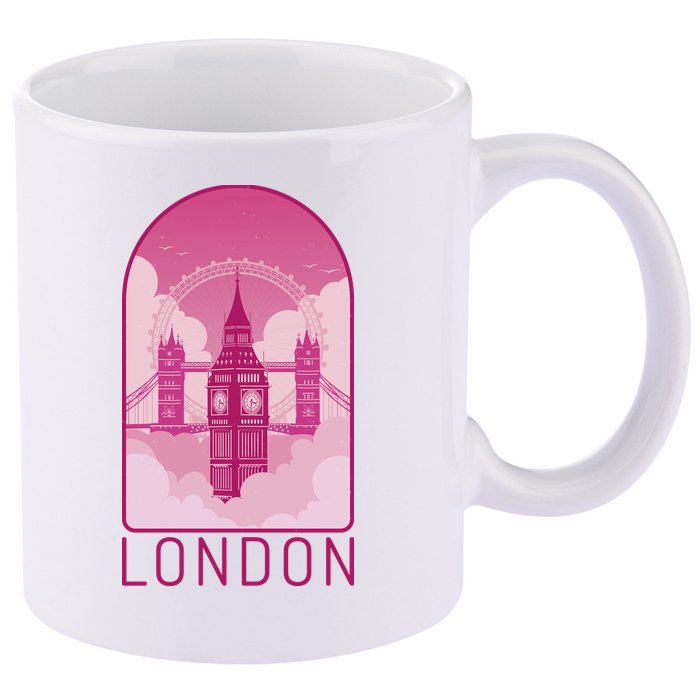 London Landmark 11oz C Handle Ceramic Mug