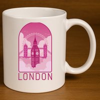 London Landmark 11oz C Handle Ceramic Mug