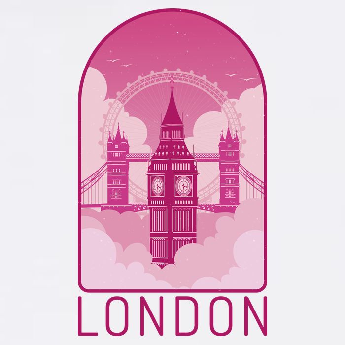 London Landmark Flatbill Hat