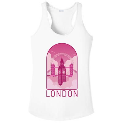 London Landmark Ladies PosiCharge Competitor Racerback Tank