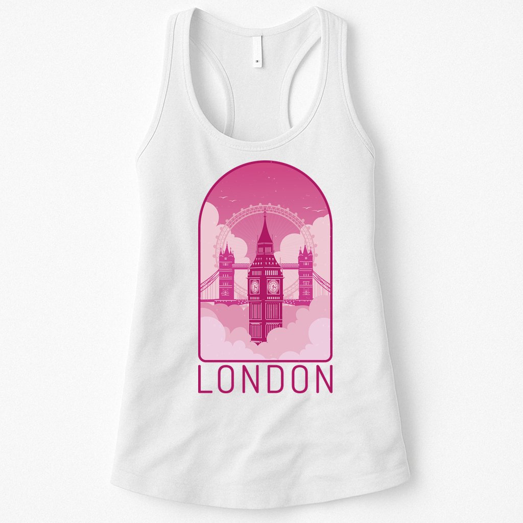 London Landmark Womens Tank Top