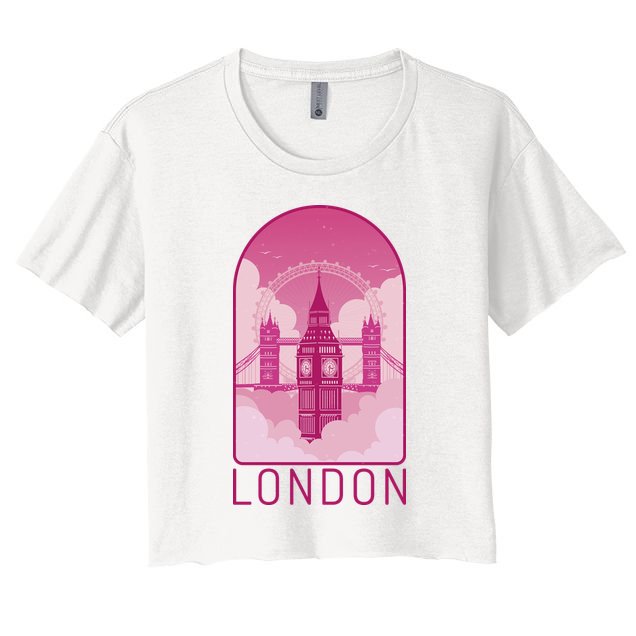 London Landmark Crop Top