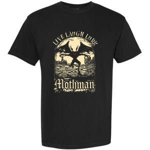 Live. Laugh. Lurk Mothman Garment-Dyed Heavyweight T-Shirt