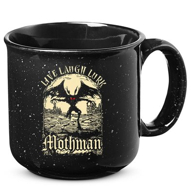 Live. Laugh. Lurk Mothman 15oz Campfire Ceramic Mug