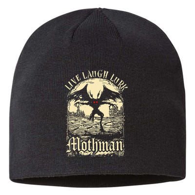 Live. Laugh. Lurk Mothman Sustainable Beanie