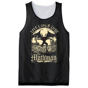 Live. Laugh. Lurk Mothman Mesh Reversible Basketball Jersey Tank