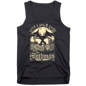 Live. Laugh. Lurk Mothman Tank Top