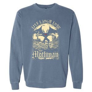 Live. Laugh. Lurk Mothman Garment-Dyed Sweatshirt