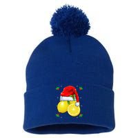 Lemon Lover Lemon Wearing Santa Hat Xmas Christmas Swea Pom Pom 12in Knit Beanie