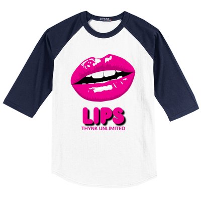 Lips Love Baseball Sleeve Shirt