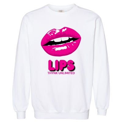 Lips Love Garment-Dyed Sweatshirt