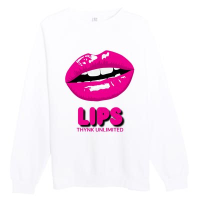 Lips Love Premium Crewneck Sweatshirt