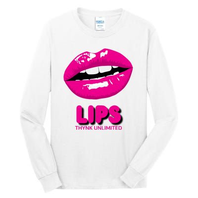 Lips Love Tall Long Sleeve T-Shirt