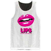 Lips Love Mesh Reversible Basketball Jersey Tank