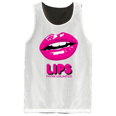 Lips Love Mesh Reversible Basketball Jersey Tank